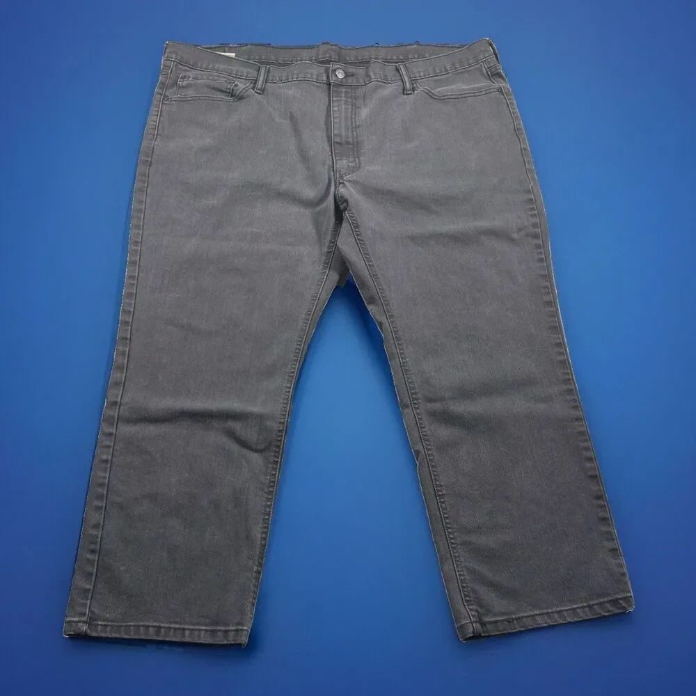 Levi’s 541 Athletic Taper Jeans Men’s 48x29 (fits 47x27) Black Denim Stretch